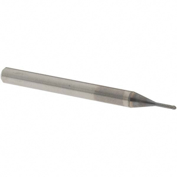 0.0394" 2-Flute Solid Carbide Ball End Mill, WXL - OSG 3111050