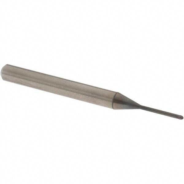 0.0394" 2-Flute Solid Carbide Ball End Mill, WXL - OSG 3111100