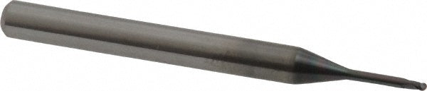 0.0472" 2-Flute Solid Carbide Ball End Mill, WXL - OSG 3111280