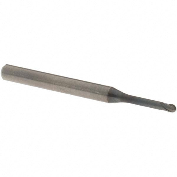 0.0787" 2-Flute Solid Carbide Ball End Mill, WXL - OSG 3112112