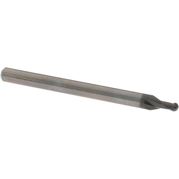 0.0984" 2-Flute Solid Carbide Ball End Mill, WXL - OSG 3105250