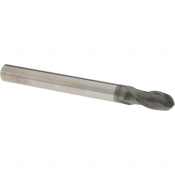 0.3937" 2-Flute Solid Carbide Ball End Mill, WXL - OSG 3106641