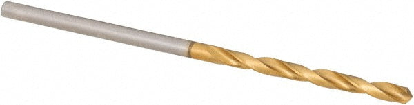 5/64" High Speed Steel Drill Bit, TiN, 118° point - Guhring 9006510019800