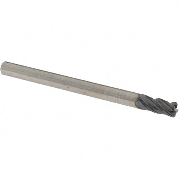 0.2362" 4-Flute Solid Carbide Corner Radius End Mill, TiAlN - OSG HP434-2362
