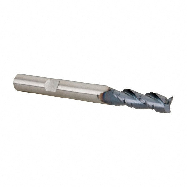 0.2500" 3-Flute Solid Carbide Corner Radius End Mill, AlTiN - Kennametal 4048683