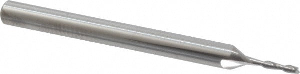0.0394" 2-Flute Solid Carbide Square End Mill - SGS 40305