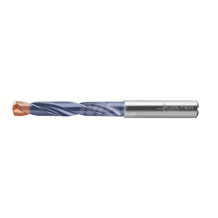 0.2756" Solid Carbide Drill Bit, Double; TiAlN, 140° point - Walter-Titex 5337053