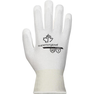 Small White Dyneema Cut & Puncture-Resistant Gloves - Superior Glove Works S13SXPU-7