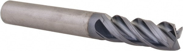 3/8" 4-Flute Solid Carbide Square End Mill, AlTiN - Kennametal 4071884