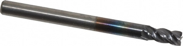 1/8" 4-Flute Solid Carbide Square End Mill, AlTiN - Kennametal 4047693