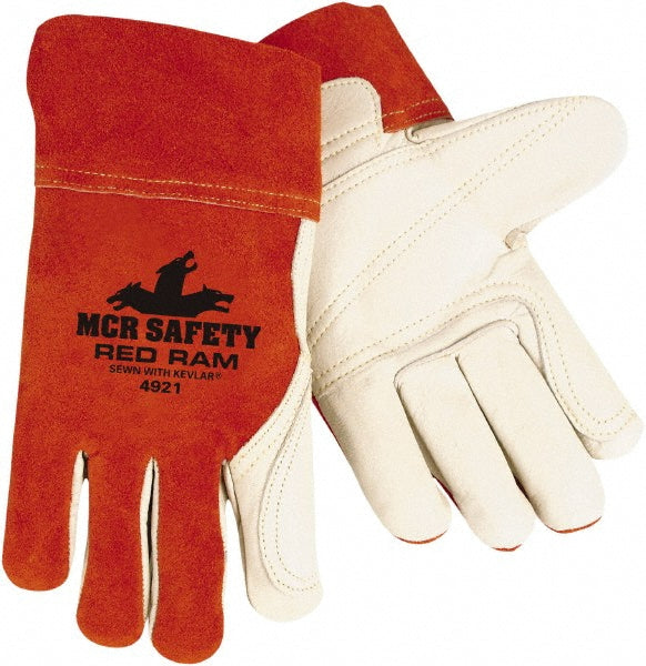 Leather; Synthetic Leather Gloves - MCR Safety 4921M