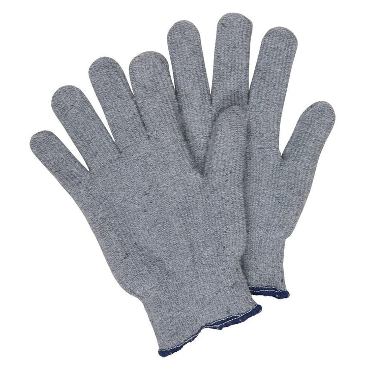 Large Gray Polyester General Purpose Gloves - MCR Safety 9428KM
