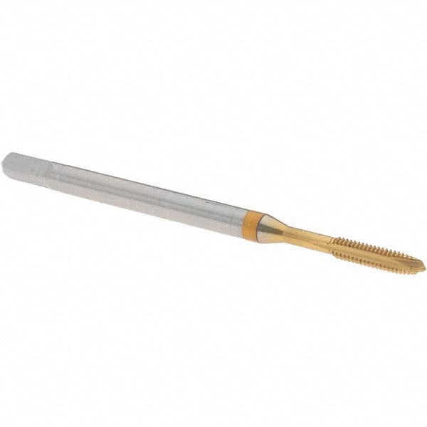 M2 x 0.40 Metric Fine Powdered Metal Tap, TiN - Guhring 9057360020000