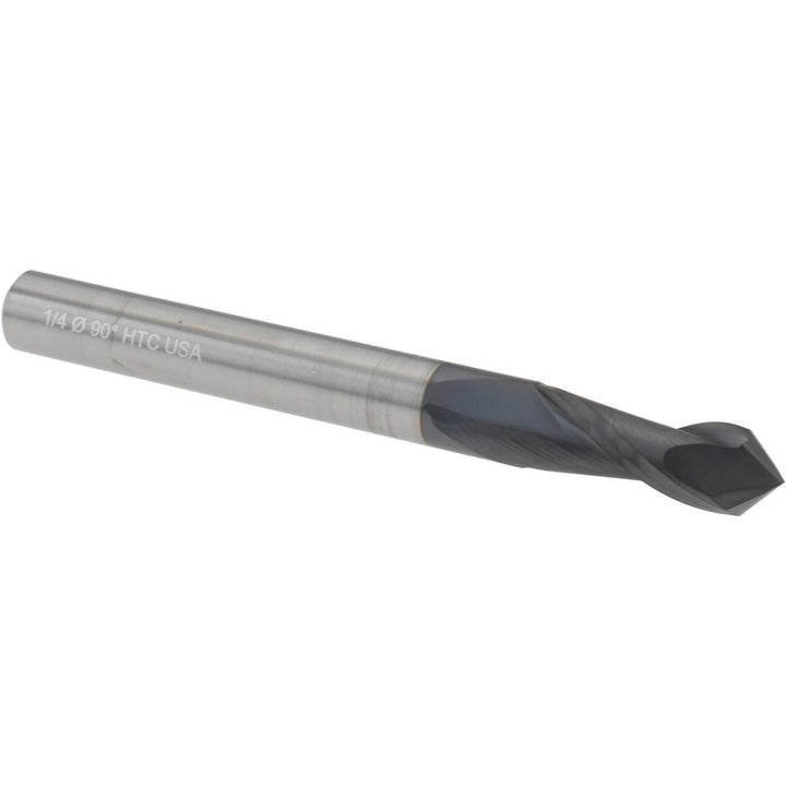 1/4" 2-Flute Solid Carbide Drill Mill End Mill, AlTiN - Harvey Tool 72316-C3