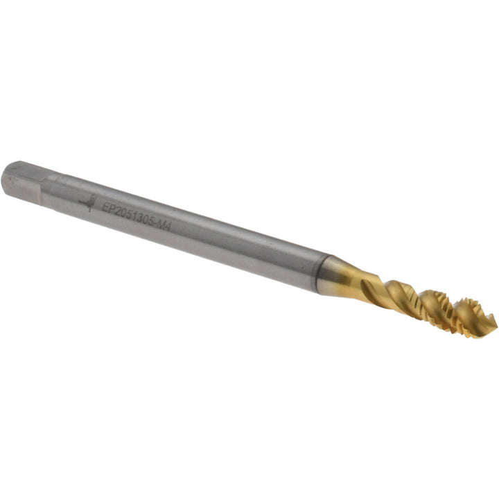 M4x0.70 Metric Powdered Metal Tap, TiN - Walter-Prototyp 6245576