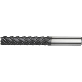 1" 5-Flute Solid Carbide Corner Radius End Mill, AlTiN - Kennametal 5060124