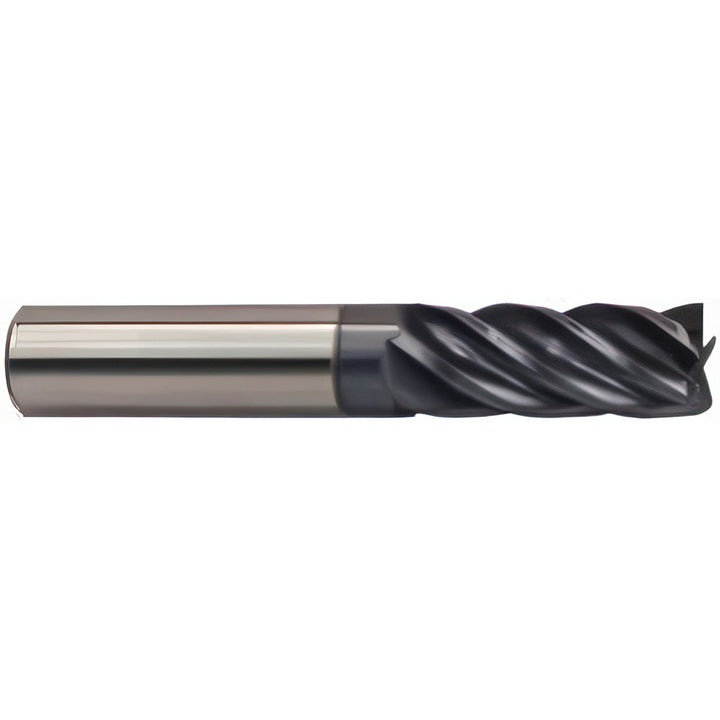 5/16" 6-Flute Solid Carbide Square End Mill, AlTiN - Accupro 95168506