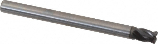1/8" 4-Flute Solid Carbide Corner Radius & Corner Chamfer End Mill, TiAlN - OSG VG436-1252