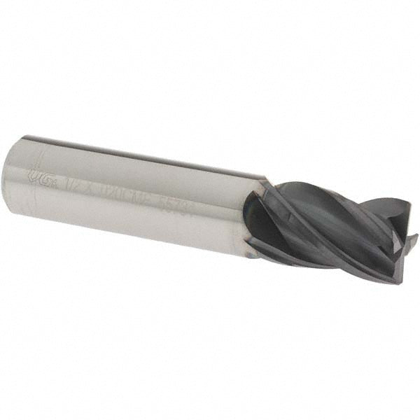 1/2" 4-Flute Solid Carbide Corner Radius & Corner Chamfer End Mill, TiAlN - OSG VG436-5000