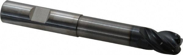 1/2" 4-Flute Solid Carbide Corner Radius End Mill, TiAlN - OSG VG446-5002