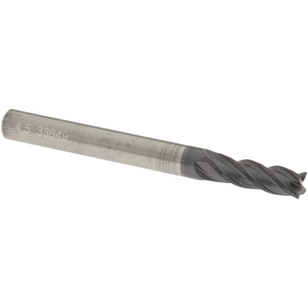0.1772" 4-Flute Solid Carbide Square End Mill, TiAlN - OSG HP441-1772