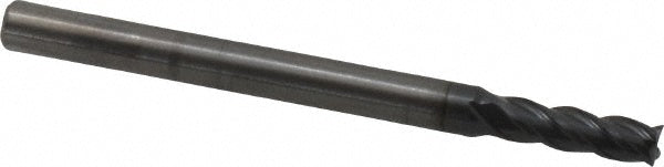 0.1378" 4-Flute Solid Carbide Square End Mill, TiAlN - OSG HP441-1378