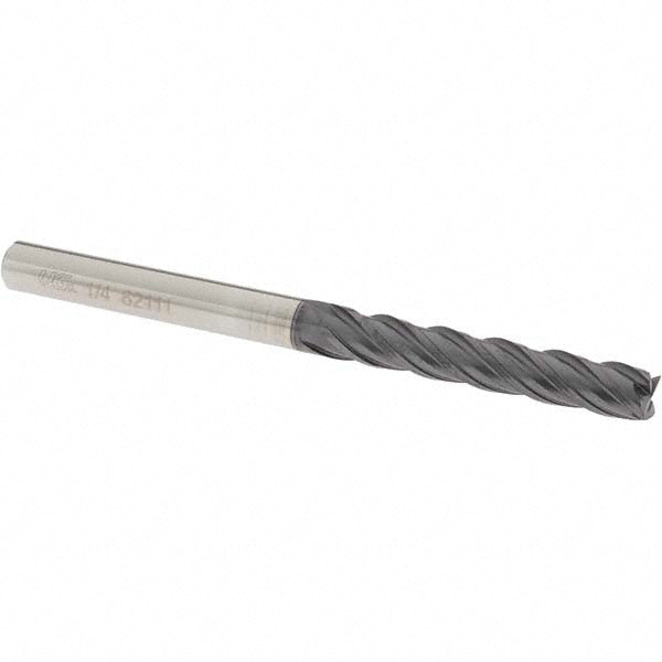 1/4" 4-Flute Solid Carbide Square End Mill, TiAlN - OSG VG441-2502