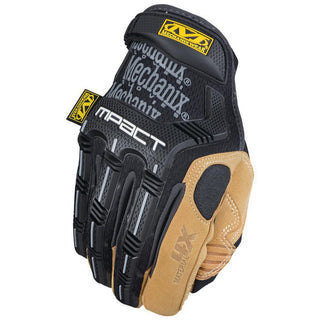 2X-Large Tan; Black Synthetic Leather General Purpose Gloves - Mechanix Wear MP4X-75-012