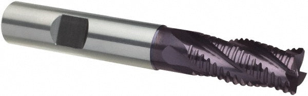 0.5000" 4-Flute Solid Carbide Roughing End Mill, FIREX - Guhring 9042560127000