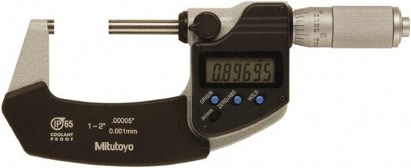 2.0000" Micrometer, 0.000050" accuracy - Mitutoyo 293-345-30CAL