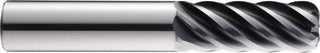 3/4in" 6-Flute Solid Carbide Corner Radius End Mill, TX - SGS 35136