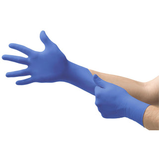 Cobalt Blue Nitrile Gloves - Ansell UF-524-M