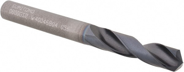 0.3150" Solid Carbide Screw Machine Drill Bit, Coated, 135° point - Sumitomo 5UHY061