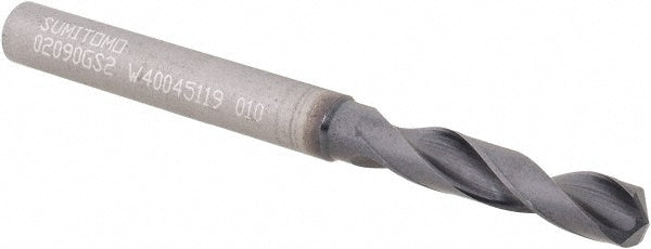 0.2090" Solid Carbide Screw Machine Drill Bit, Coated, 135° point - Sumitomo U101055
