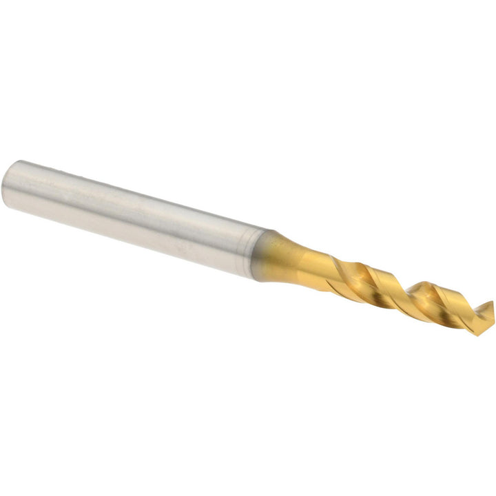 #19 High-Speed Steel Screw Machine Drill Bit, TiN, 120° point - OSG 8595422