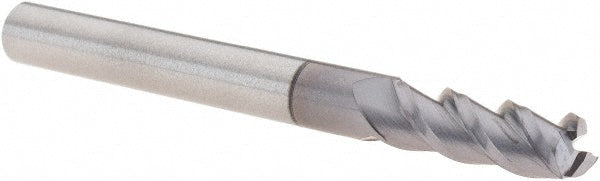 3/16in" 3-Flute Solid Carbide Square End Mill, TiCN - YG-1 34565TC