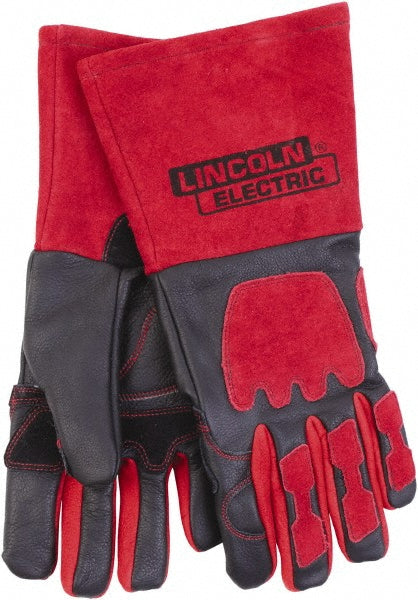 Large Leather; Synthetic Leather Heat Gloves - Lincoln Electric KH962