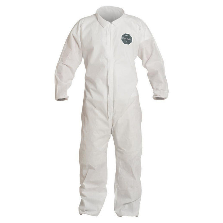 X-Large White Liquid; Splash Protective Garment - Dupont PB125SWHXL002500
