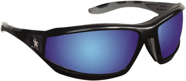 Universal Blue Mirror Safety Glasses - MCR Safety RP218B