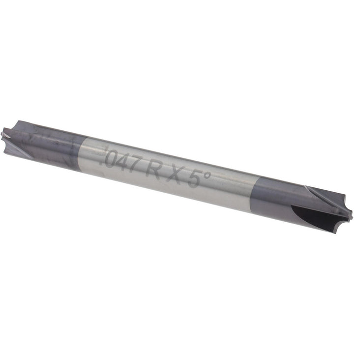 3/16" 4-Flute Solid Carbide Corner Rounding End Mill, AlTiN - Harvey Tool 67647-C3