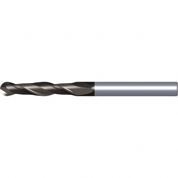 5/16in" 2-Flute Solid Carbide Ball End Mill, TiAlN - Kennametal 5876754