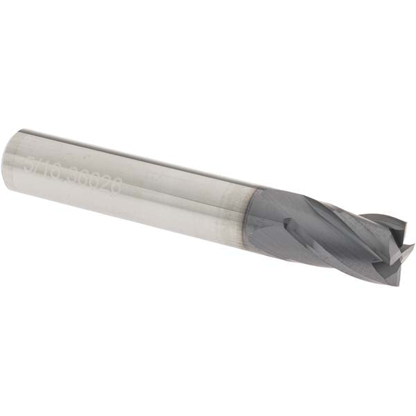 5/16" 4-Flute Solid Carbide Square End Mill, TiAlN - OSG 414-312511
