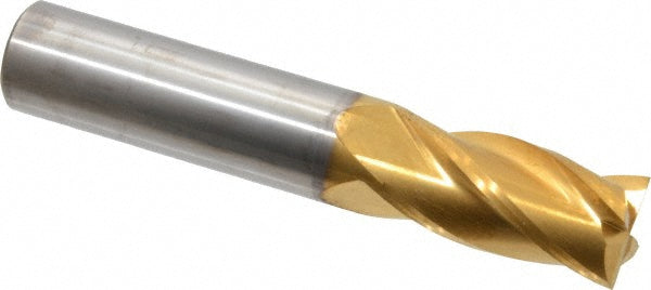 5/8" 4-Flute Solid Carbide Square End Mill, TiN - OSG 404-625005