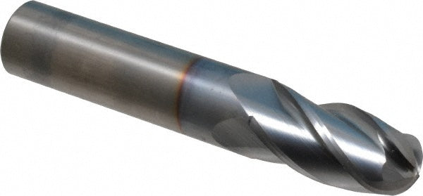 5/8" 4-Flute Solid Carbide Ball End Mill, TiCN - OSG 404-6250-BN08
