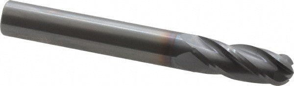 5/16" 4-Flute Solid Carbide Ball End Mill, TiCN - OSG 404-3125-BN08