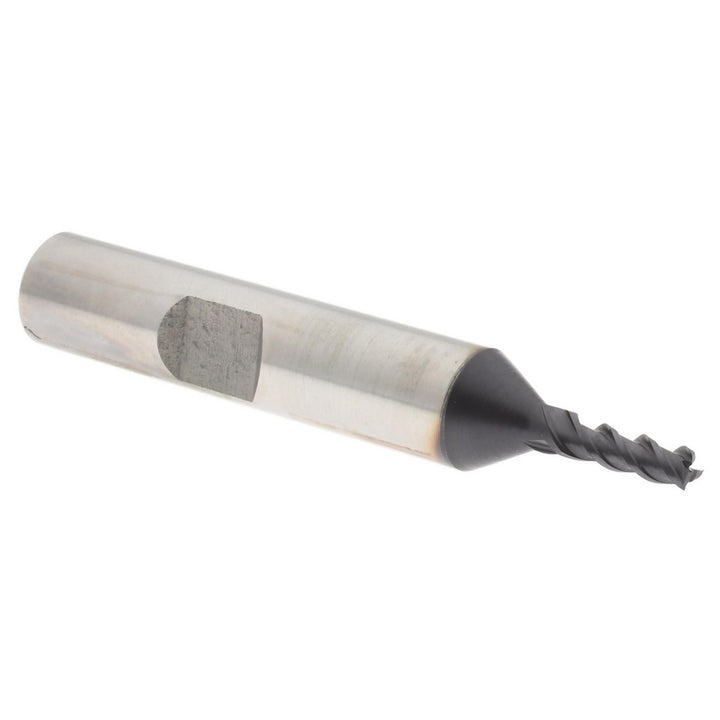 1/8" 3-Flute Powdered Metal Square End Mill, TiAlN - Accupro 39507