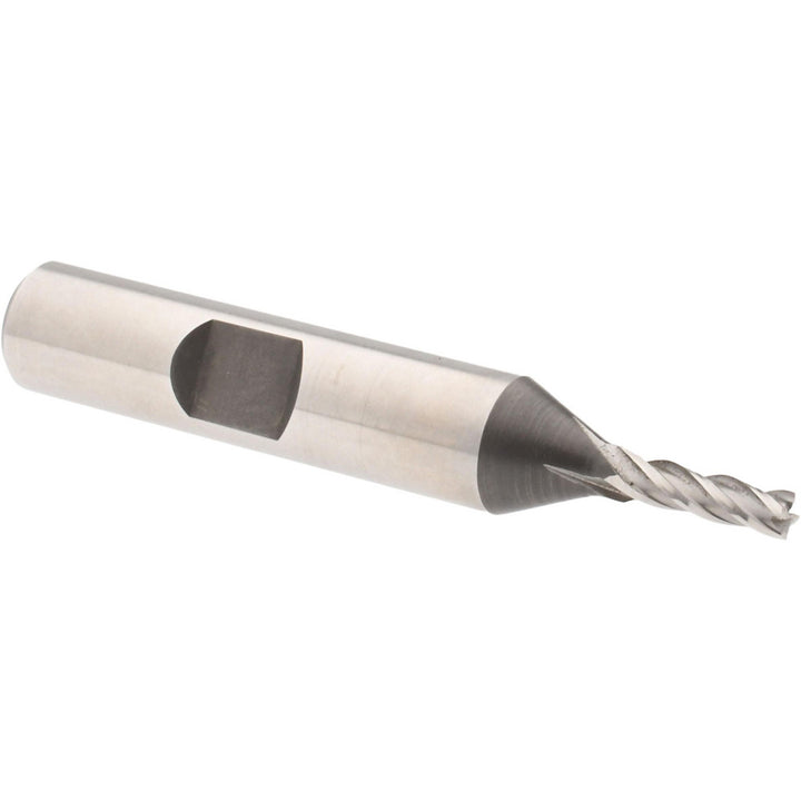 1/8" 4-Flute Powdered Metal Square End Mill - Accupro 39452