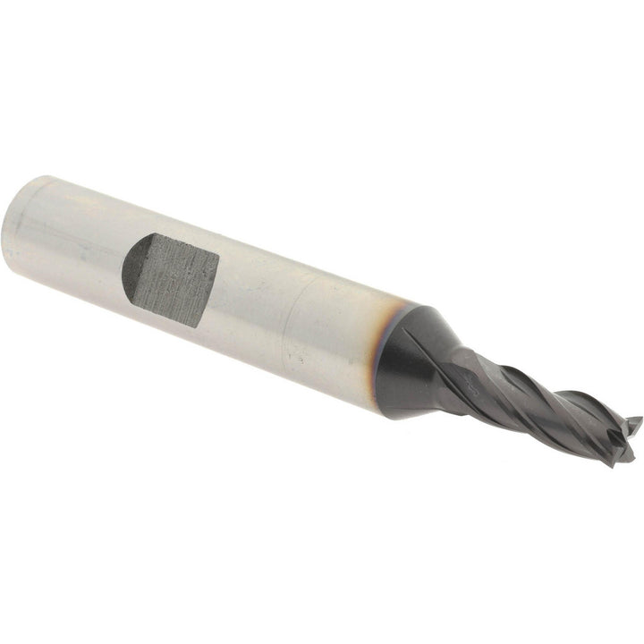 3/16" 4-Flute Powdered Metal Square End Mill, TiAlN - Accupro 39466
