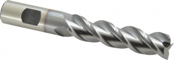 3/4" 3-Flute Powdered Metal Square End Mill, TiCN - Cleveland C40351