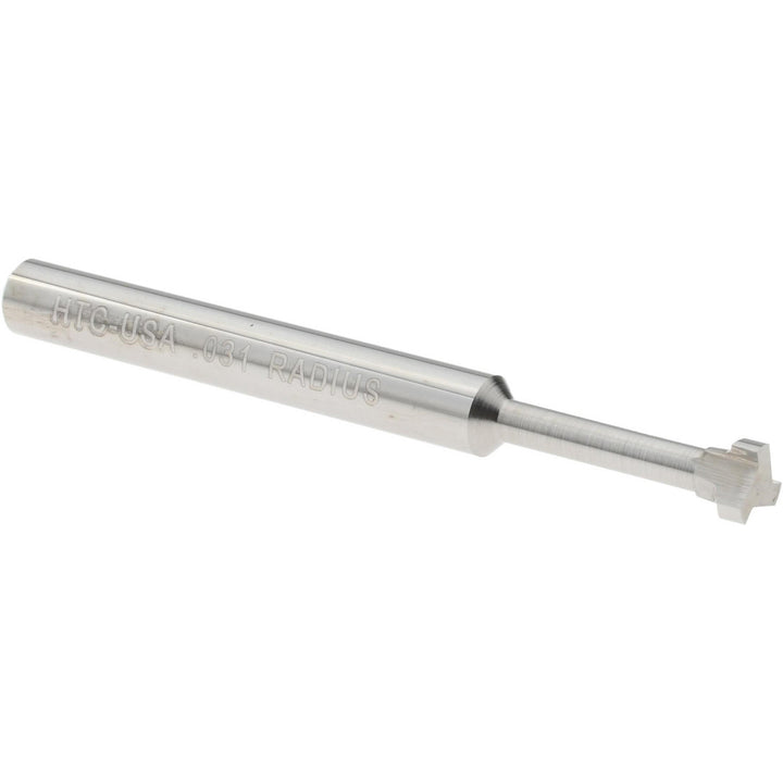 3/16" 3-Flute Solid Carbide Back Corner Rounding End Mill - Harvey Tool 16031